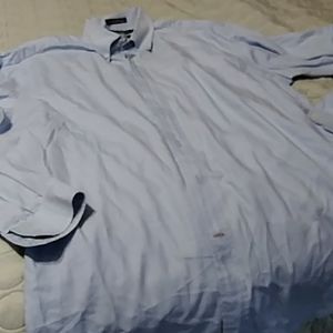 Daniel Cremieux  Tailored Fit Classic Blue Dress Shirt